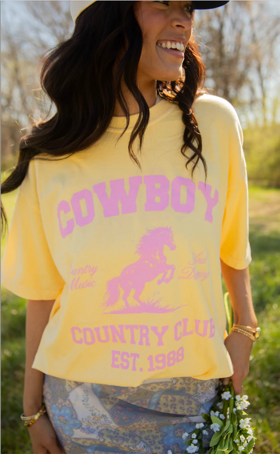 charlie southern: cowboy country club tee - Image 2
