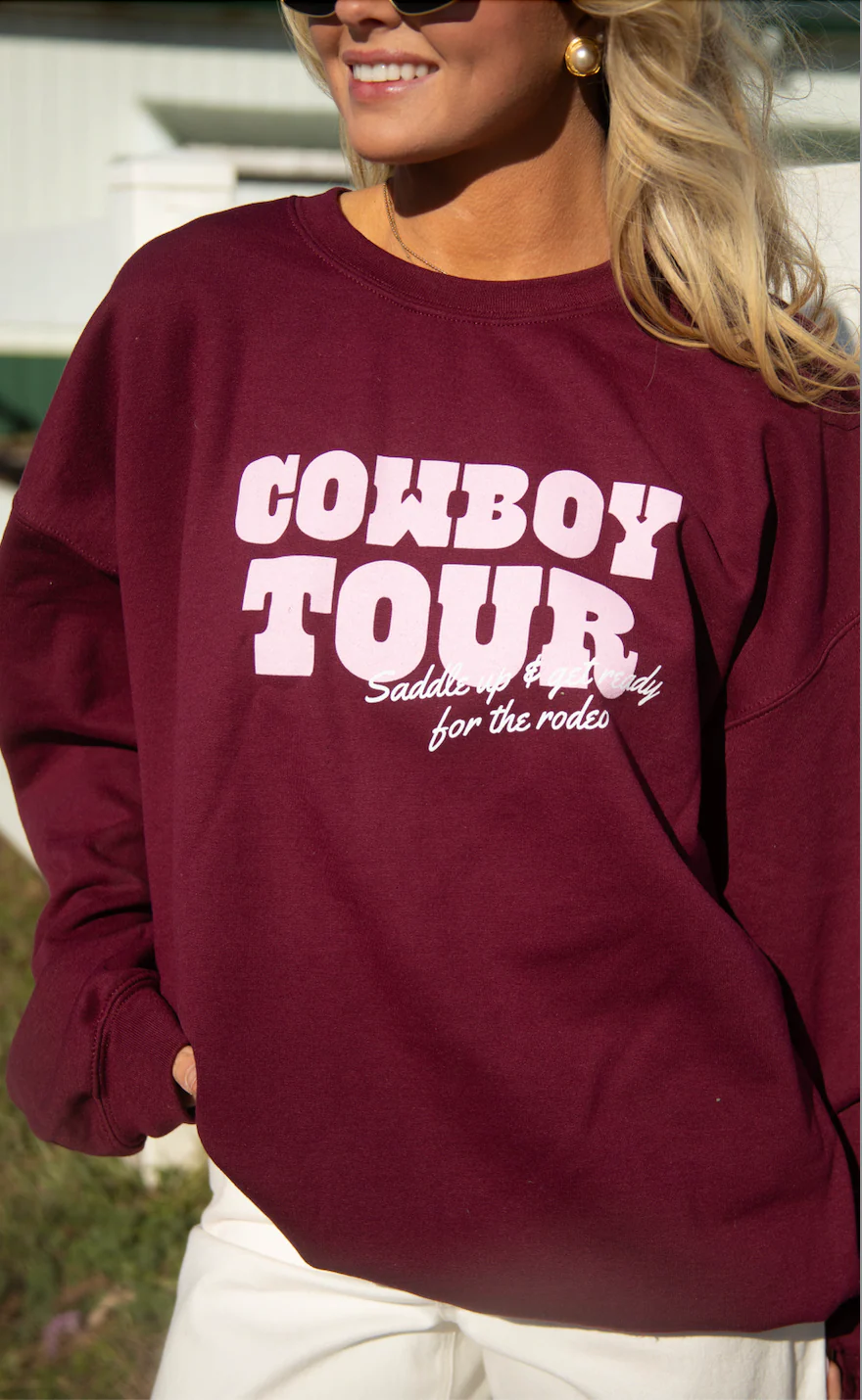 charlie southern: cowboy tour sweatshirt - Image 3