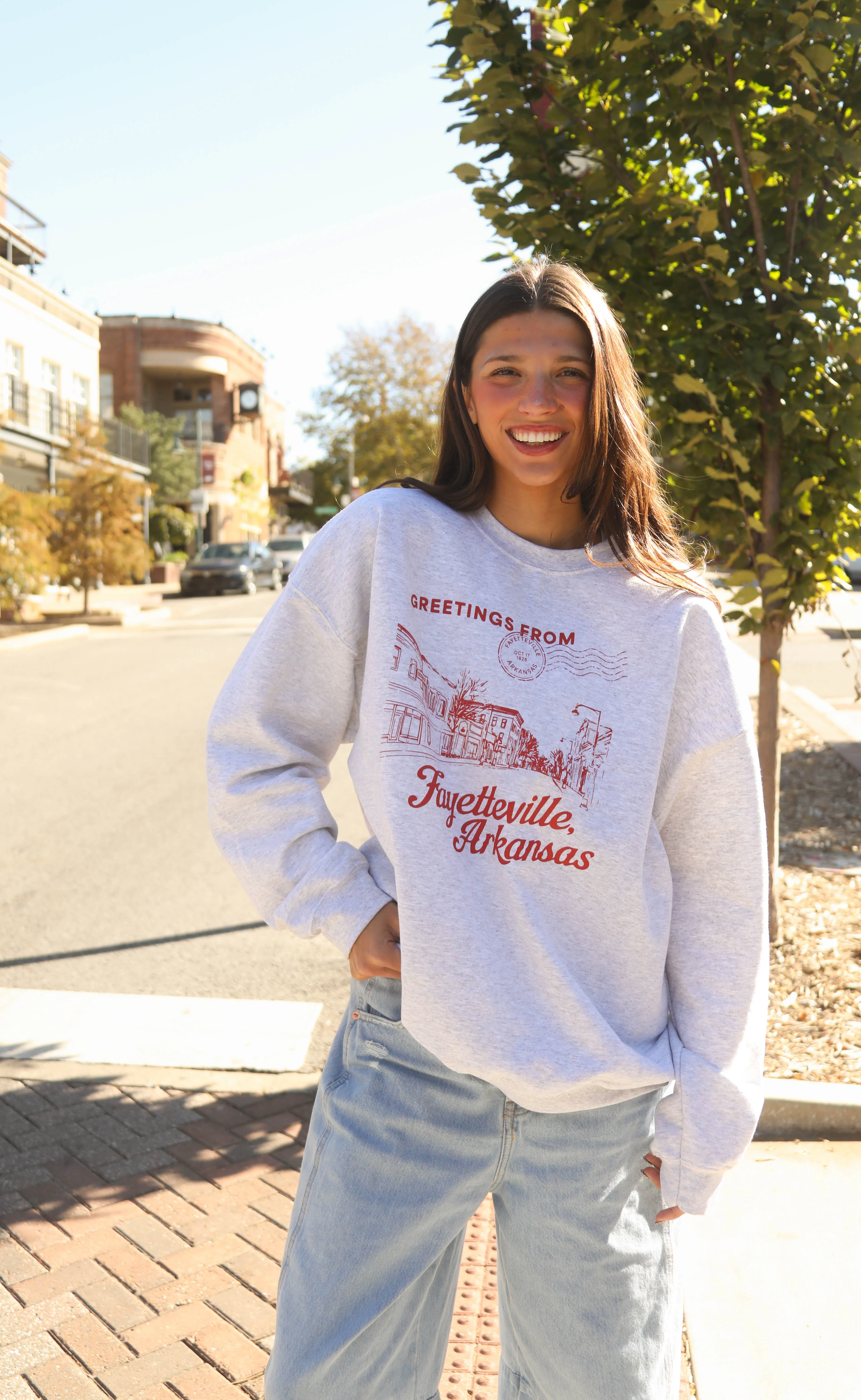 charlie southern: greetings from fayetteville sweatshirt - Image 3