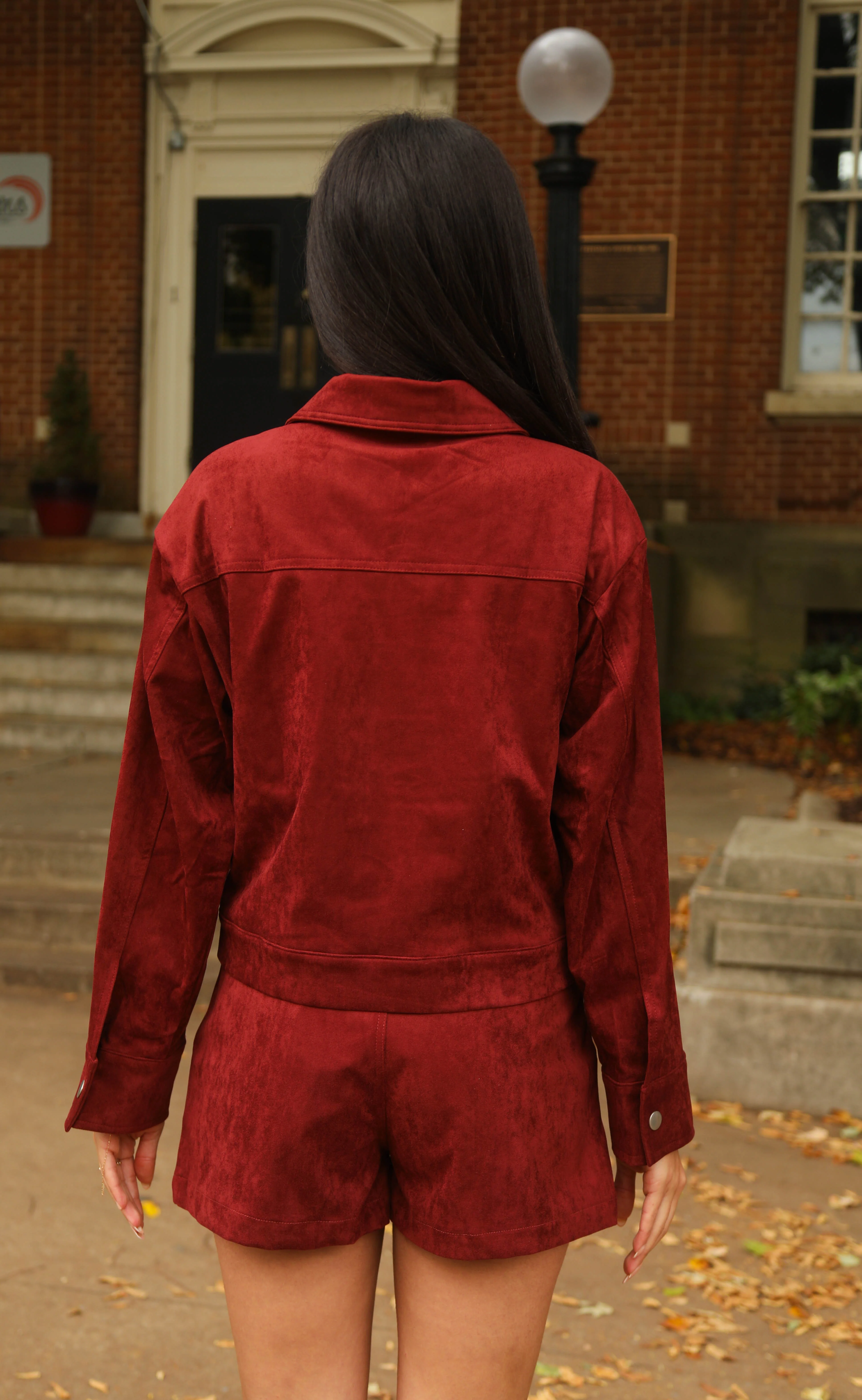 counting the days suede jacket - Image 3
