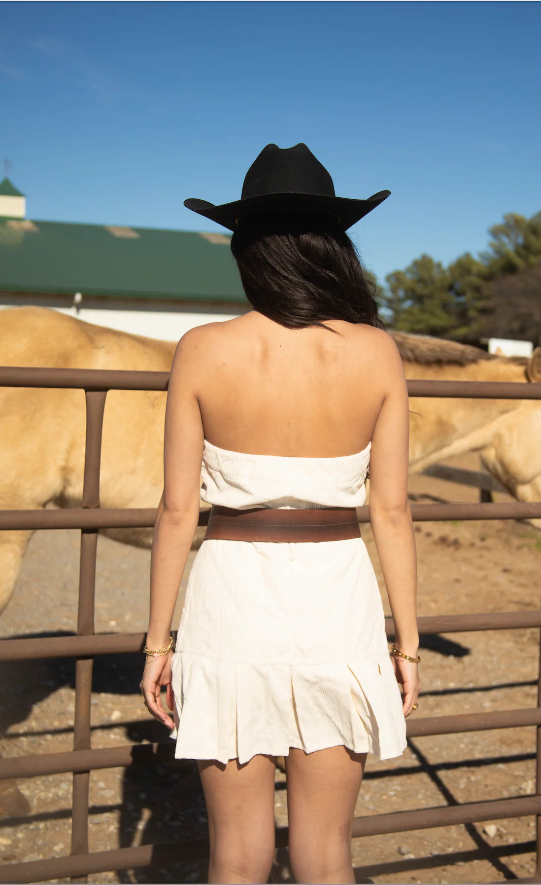 exceeding expectations dress - ecru - Image 3