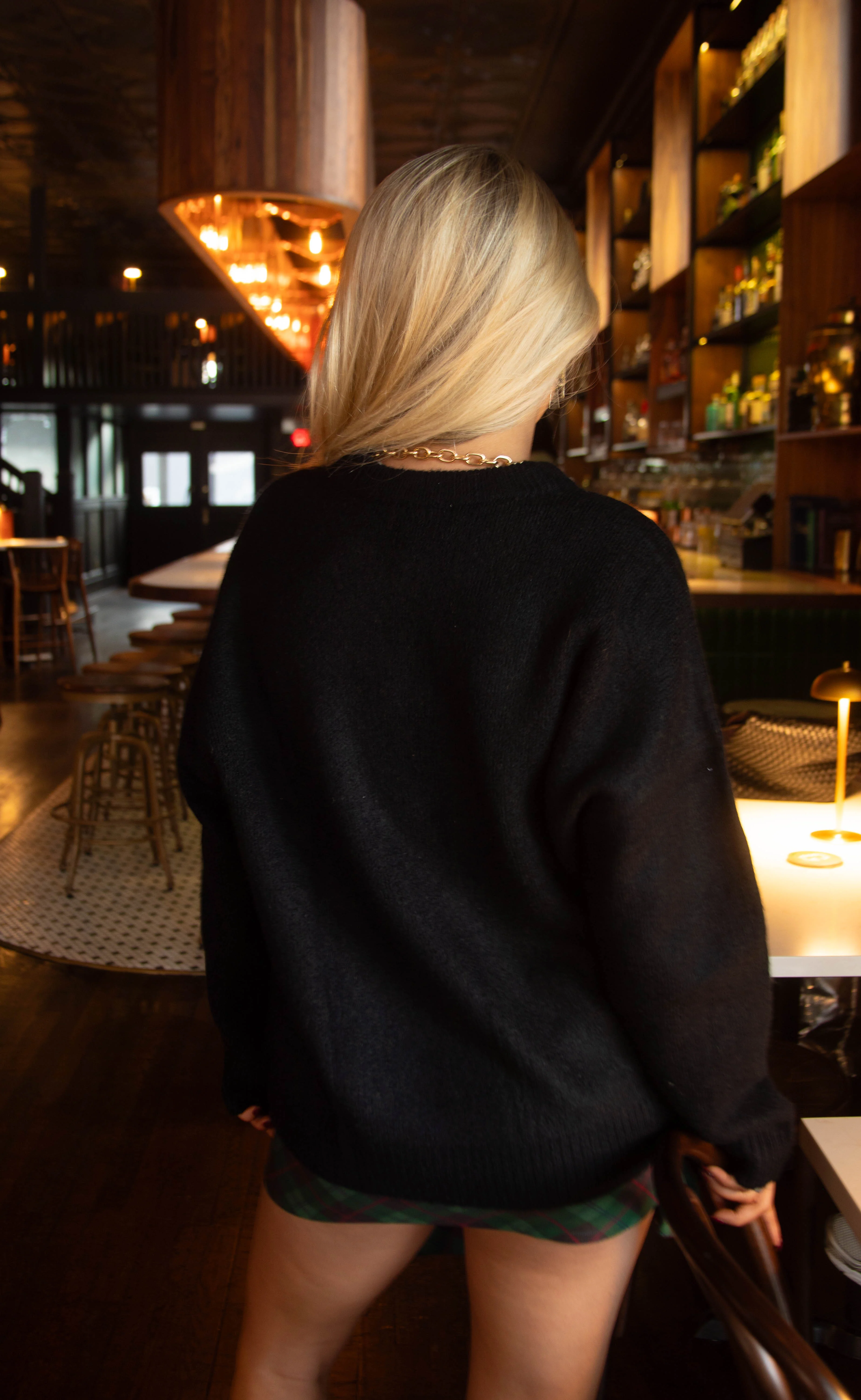 show me your mumu: settle in sweater - dirty martini knit - Image 3