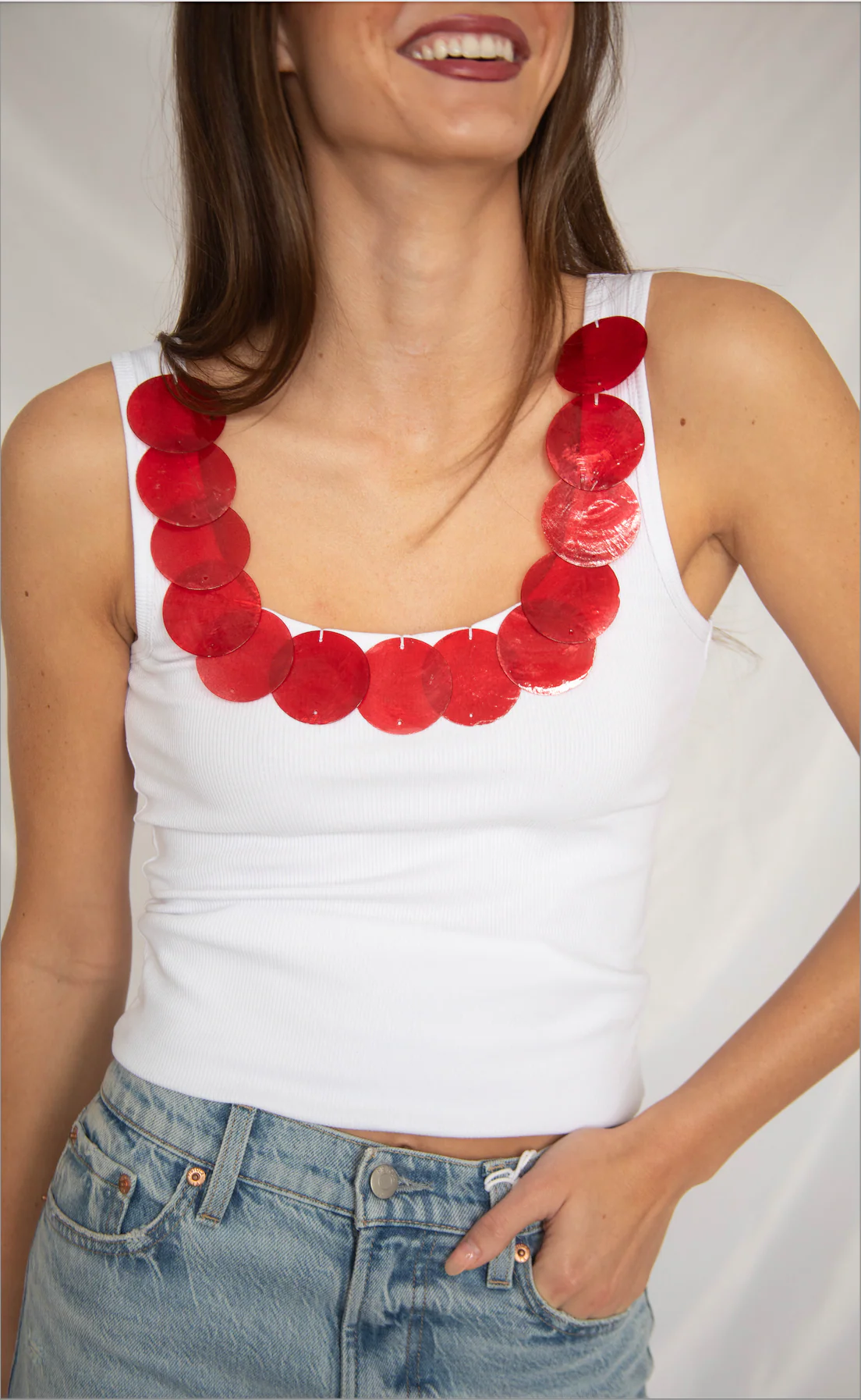 the caro tank - white - Image 2